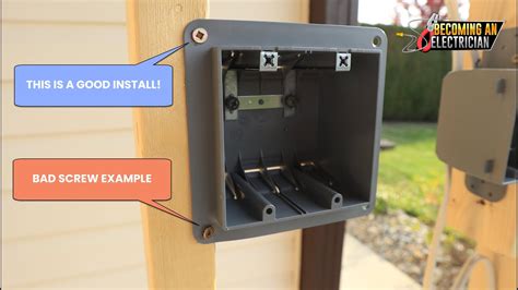 how to make an electrical gang box deeper|gang box wires.